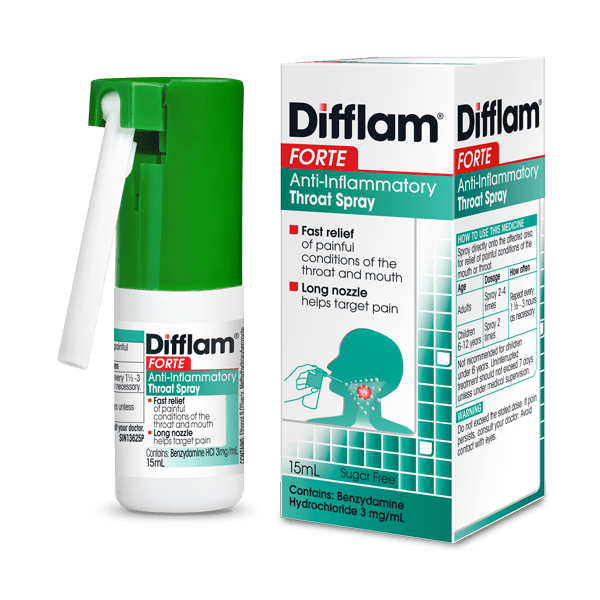 Xịt họng Difflam Forte